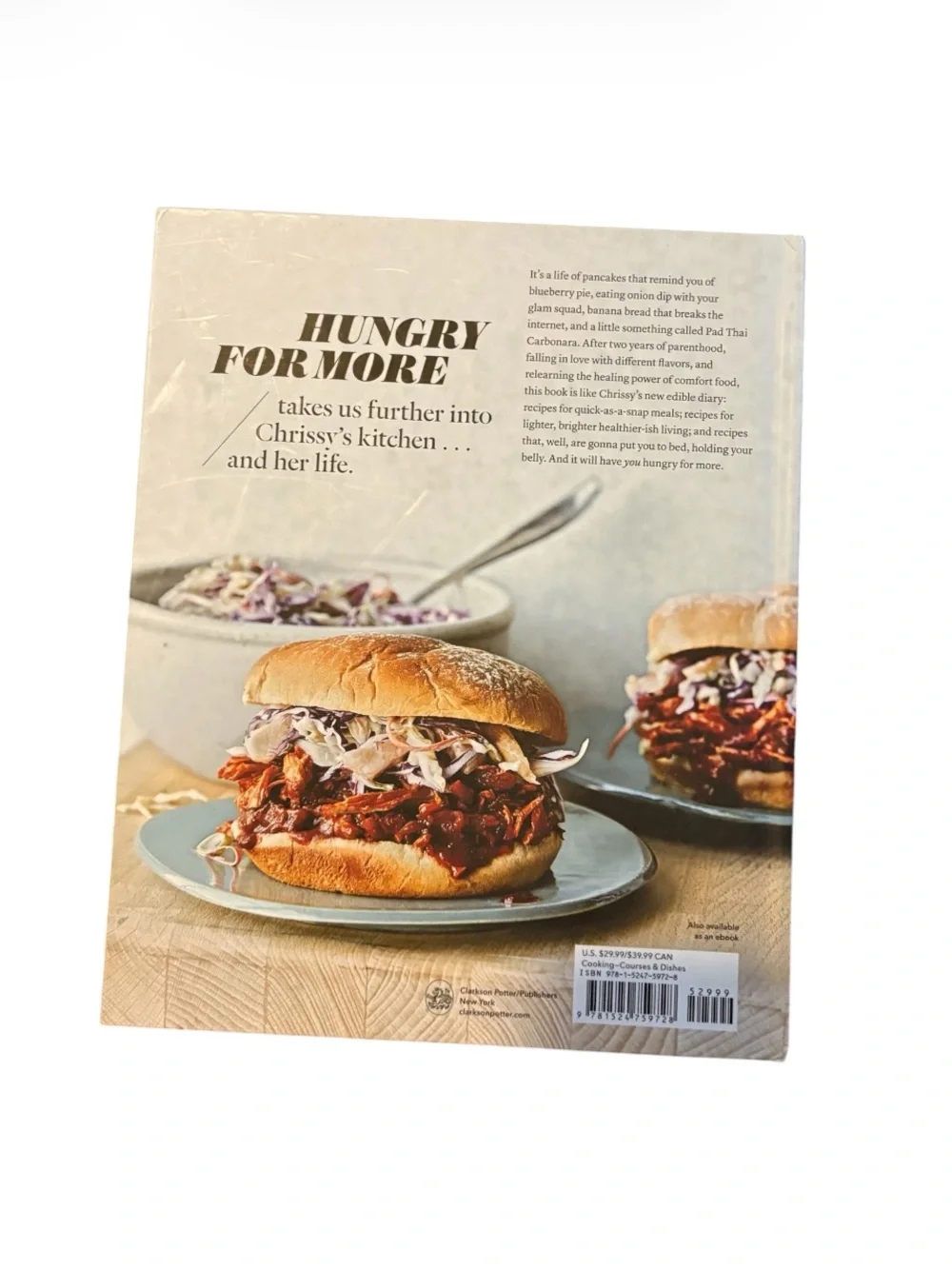CRAVINGS HUNGRY FOR MORE➕Chrissy Teigen Cookbook